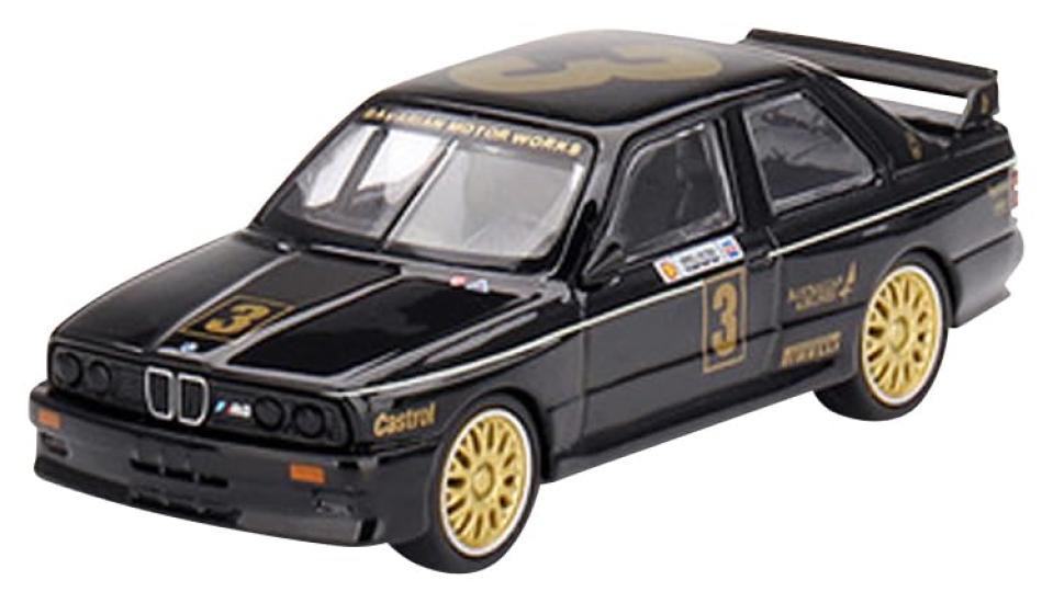 

TrueScale Miniatures MINI GT 164 BMW M3 Чемпионат ATCC 1987 Победитель #3 JPS Team BMW Левостороннее управление Эксклюзив для Австралии Готовая модель