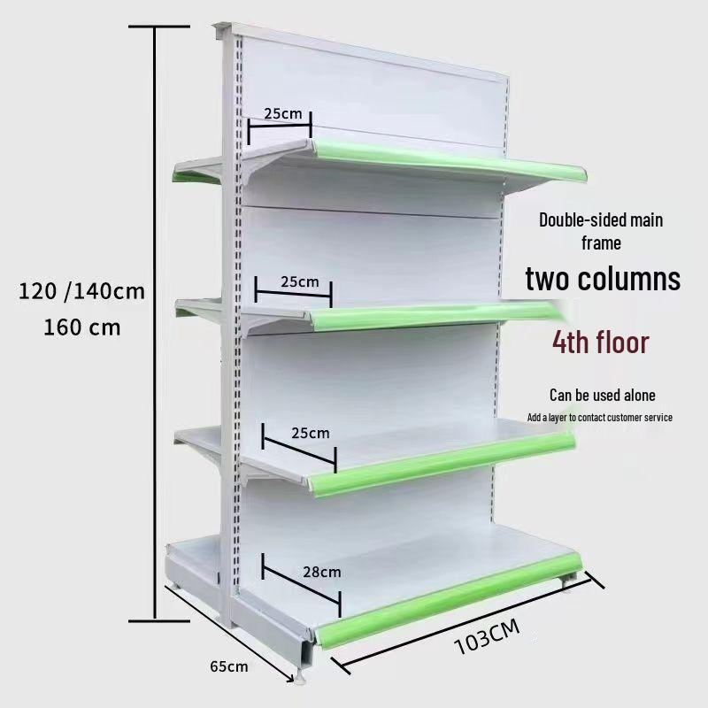 Hospital Pharmacy Multilayer Display Rack: Double/Single-Sided Wall-Mounted Medicine Cabinet