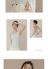 Square Neck Seamless Camisole with Chest Pads: Comfortable, Wide Strap, Fixed Cups, Beautiful Back Design for Women.