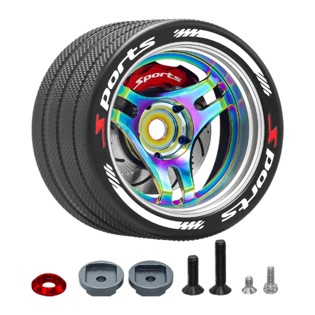 

Remote Control Handwheel RC Remote Control Metal Handwheel for SANWA MT4/MT5/M12/M17 for FLYSKY NB4 Series RC Remote Control