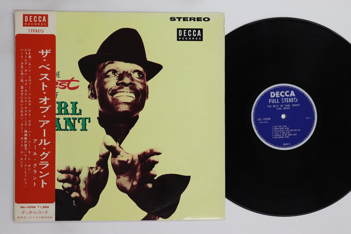 

LP Record EARL GRANT - Best OF EARL GRANT SDL10208 DECCA Japan Obi Rock Used
