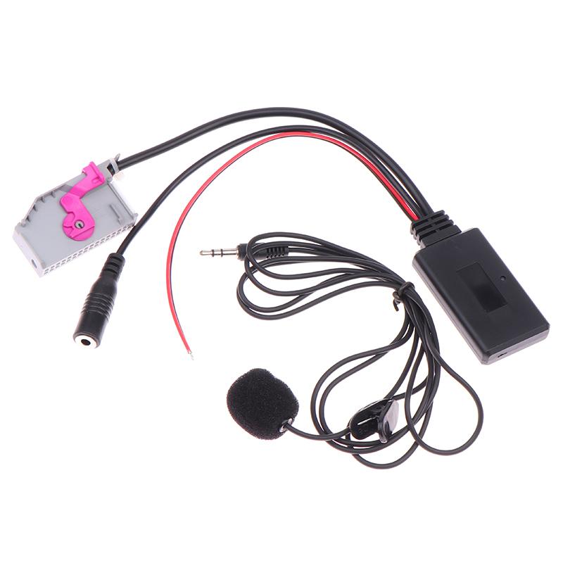 

Rns-E Bluetooth Aux адаптер Музыка Mp3 Aux-In аудио кабель Микрофон Handsfree для A3 A4 A8 Tt R8 Rns-E 32Pin