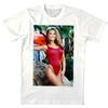 Baywatch Carmen Electra White T-Shirt
