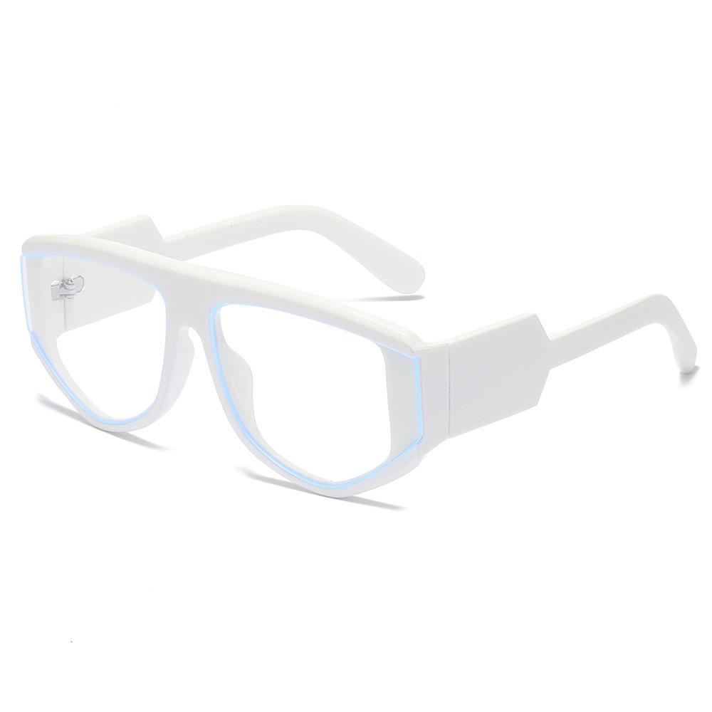 JYL TS Sunglasses UV Large Frame Hip-hop Street/5691