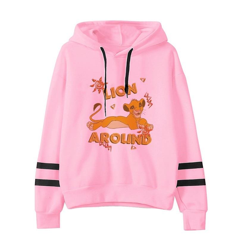 Hakuna Matata Il Re Leone Abiti Gotici Kawaii Cartoon Felpe con cappuccio  Donne Dropshipping Abiti invernali Donne Kpop Felpa Donna acquista in modo  economico — spedizione gratuita, recensioni reali con foto — Joom