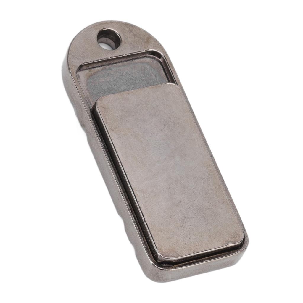 EDC Metall Fidget Slider Magnetischer Fidget Push Slider Schlüsselanhänger Doppelte Verwendung Fingerspitzen Stressabbau Spielzeug