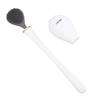 Toilet Brush and Holder Wall Mounted Bathroom Toilet Cleaner Brush Set with TPR Soft Bristle White