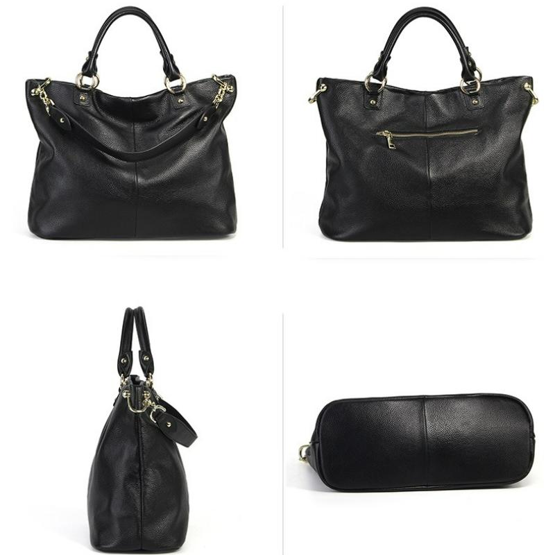 Hot Selling New High-end Top Layer Cowhide Women's Handbag, Fashionable Genuine Leather Women's Bag, Single Shoulder Crossbody Tote Bag