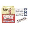 Skater Emergency Bandage M Size Extra 100 Pieces Bandage Curious George Made In Japan QQB100-A