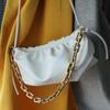 Same With 2021 New Handbag Shoulder Bag Thick Chain Fold Cloud Bag