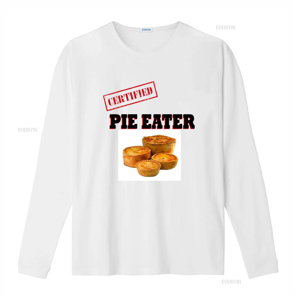 Certified Pie Eater T Shirt Wigan Lancashire Rugby Athletic Sizes S To Xxxl vintage Washed fashion streetwear Comfortable homme