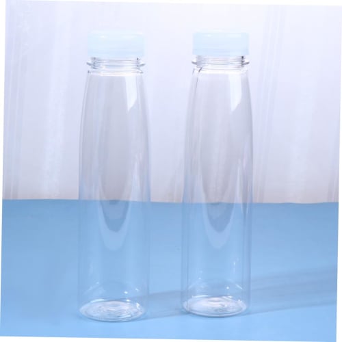 JECOMPRIS 10-Piece Empty Storage Bottles, Juice Bottles, Clear Water Bottles, Empty Juice Containers, Travel Lotion Containers, Juice Mugs, Handmade M