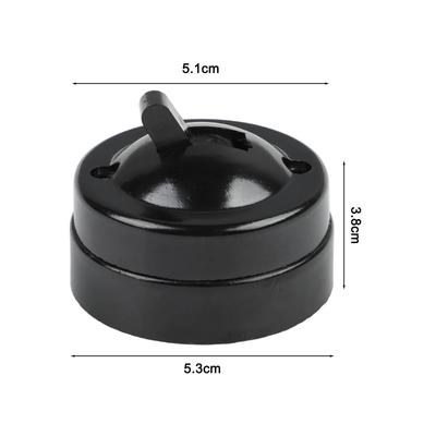 Single Control Switch Wall Mounted Easy Install Household Light Switch Retro Retro Style 220-250V High Quality
