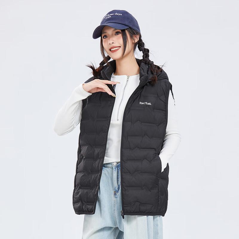 paul frank Unisex Hooded Down Puffer Vest