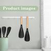 2/4Pcs Kitchen Cooking Spoons Wooden Handles Silicone Spatulas Multi-Purpose Kitchen Cooking Utensils