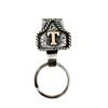 Western Cowboy Letter Keychain Vintage Initial A-Z Key Clip Metal Key Chain Belt Keyring Denim Style Accessory