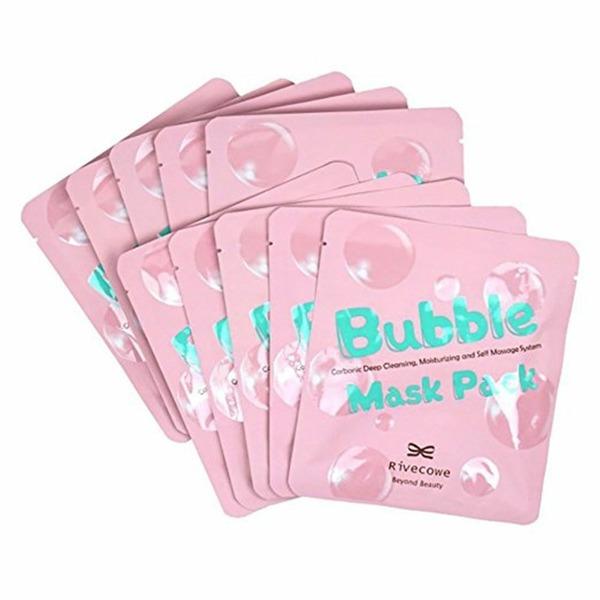 LivKoy Bubble Mask Pack 10-Pack Cleansing Mask Pack (W1D3005) basic