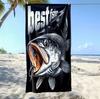 1 "Best" Fish Shaped Beach Towel Perfect for Beach Parties Travel Camping Beach Supplies Artistic Beach Towel