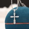Ins Style Vintage Cross Shaped Dainty Clavicle Necklace