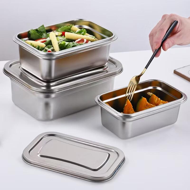 201 Stainless Steel Food Storage Container