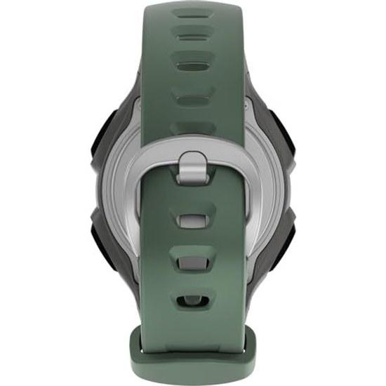 TIMEX Unisex Wristwatch Triathlon Classic TW5M67300 Quartz 10 Atmospheres Water Resistant Plastic Digital Dial Resin