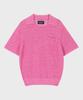 WHATEVERWEWANT Boucle Collar Knit [Pink]