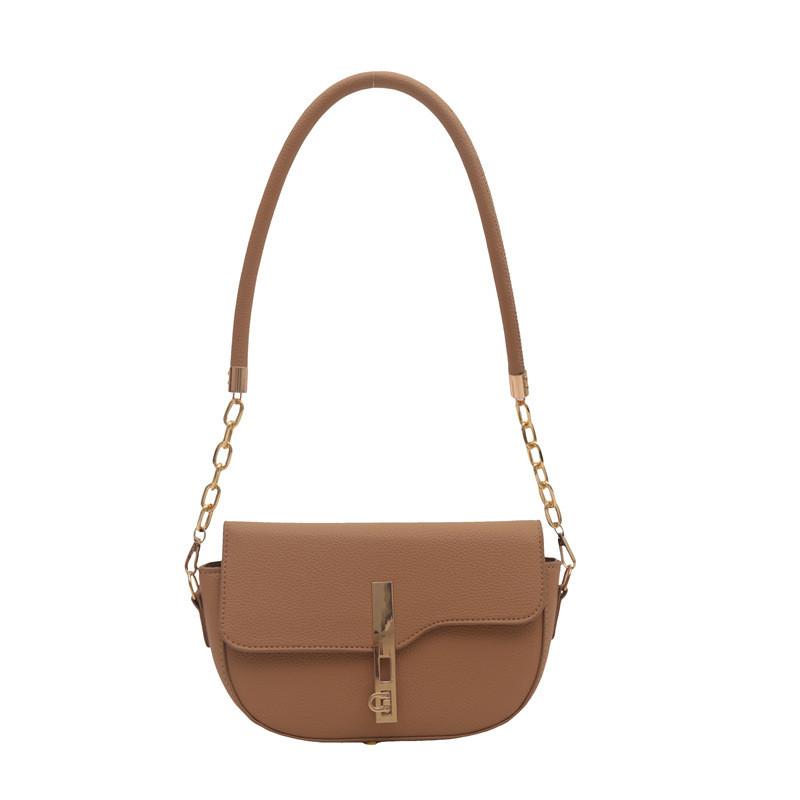 Стильная минималистичная седельная сумка для женщин в модных цветах, идеально подходящая для повседневного использования хаки