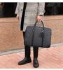 2024 Men's Business Briefcase: European & American Style, Large Capacity, Single Shoulder, Crossbody, Handheld Laptop Bag