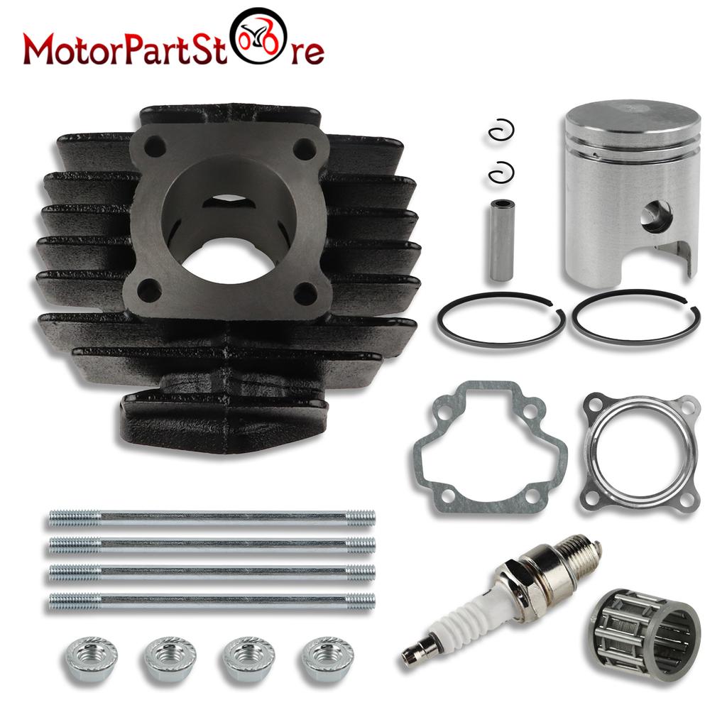 40mm 50cc Engine Cylinder Piston Ring Gasket Top End Rebuild Kit for Yamaha PW50 QT50 PW 50 Kids Mini Bike off-road Motorcycle