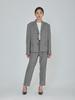 AOTT Wool Houndstooth Tapered Slacks