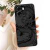 Aesthetic Fashion Design Cat Dragon Phone Case For Oppo A6t 4G 5G A6T Pro Casing Soft Silicone Shockproof Cover CPH2847 CPH2849