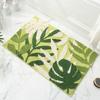 Anti Slip Floor Mat New Leaf Pattern Soft Bathroom Mat Quality Home Decor Absorbent Bedroom Hallway Toilet Rug Bath Mat