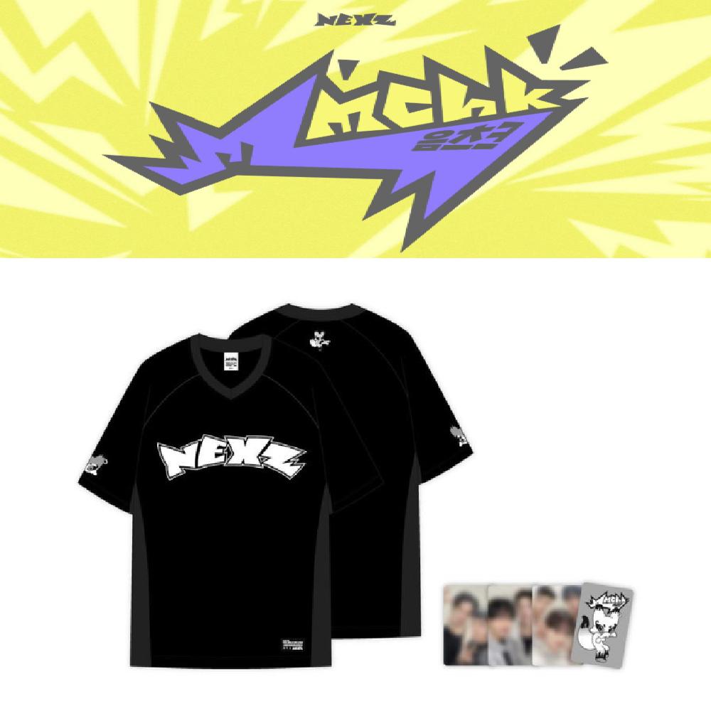 Предзаказ футболка с V-образным вырезом из коллекции NEXZ Mmchk POP-UP Store