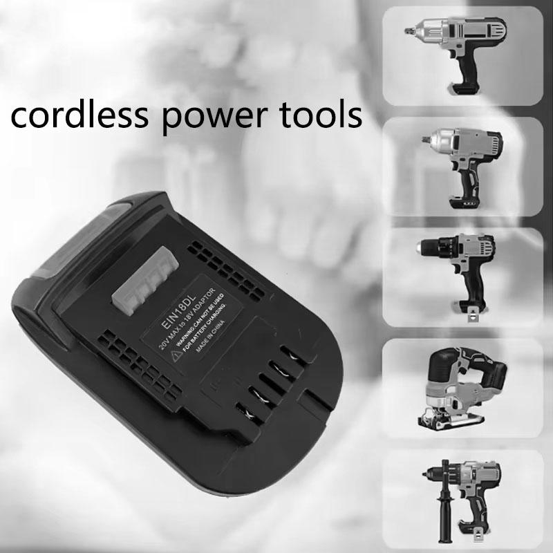 For Einhell to for Dewalt Adapter for Einhell 18V Li-ion Battery Converter to for Dewalt 20v Battery Cordless Power Tools Drill