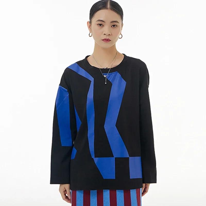 Xitao Повседневная футболка с длинным рукавом — фото 8