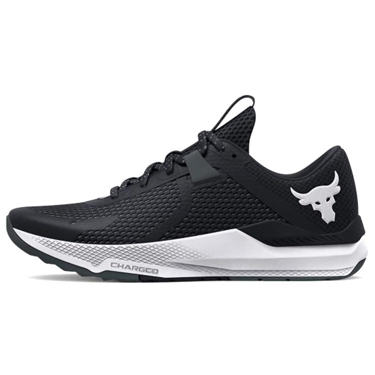 Under Armour Project Rock BSR 2  Black White  Men s 3025081-001 EU 38