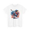 Unisex Adult T Shirt American Baseball Player Team USA Swing Sports Olympic Tee
