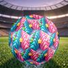 1pc Candy Land Adventure Themed Soccer Ball, Size 5, Lightweight PVC Material, Outdoor Training Soccer Ball Gift. q62268
