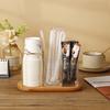 3 In 1 Disposable Cup Storage Holder Acrylic Tableware Organizer Water Cups Dispenser Dining Table Organizer for Restaurants Bar