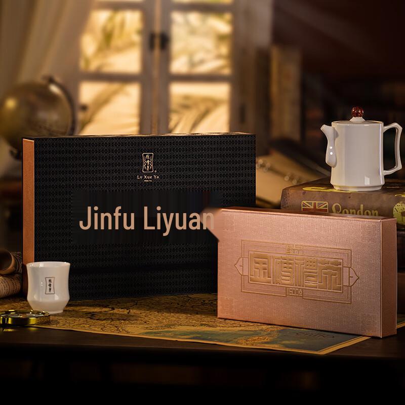 Lüxueya Fuding Shoumei White Tea - Gold Brick Gift (600g, 3-Year Aged)