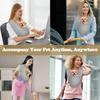 Large Dog Sling Carrier for Small Dogs, Front Facing Carrier for Cats Puppy Sling Wrap Chest, Adjustable Dog Outing Bag, Hands-Free Pet Holder for