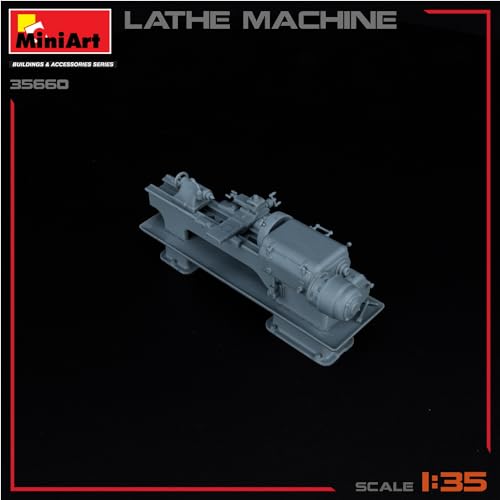 Miniart 1/35 Lathe Plastic Model MA35660