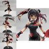 Stunning Date A Live Kurumi Tokisaki Pvc Figure In Gorgeous Cheongsam Kimono Design
