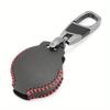 Hand-Stitched Full-Coverage Key Pouch for BMW Mini, Scratch & Wear Resistant, Fits Three-Button Key