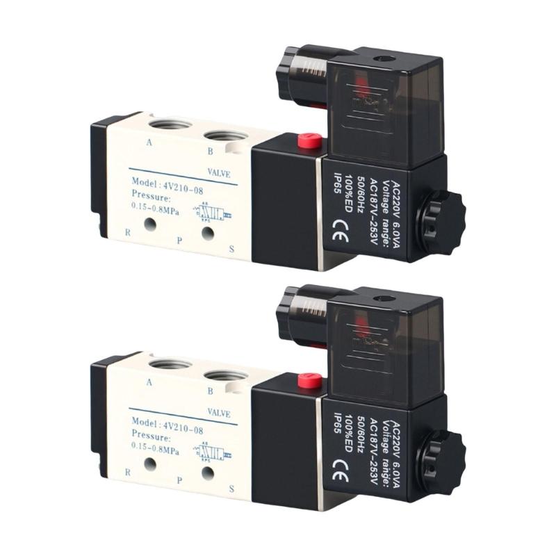 Rustproof Pneumatic Switching Valves Accessory for Factory Technicians and Automated Production Lines Daily Casual Use