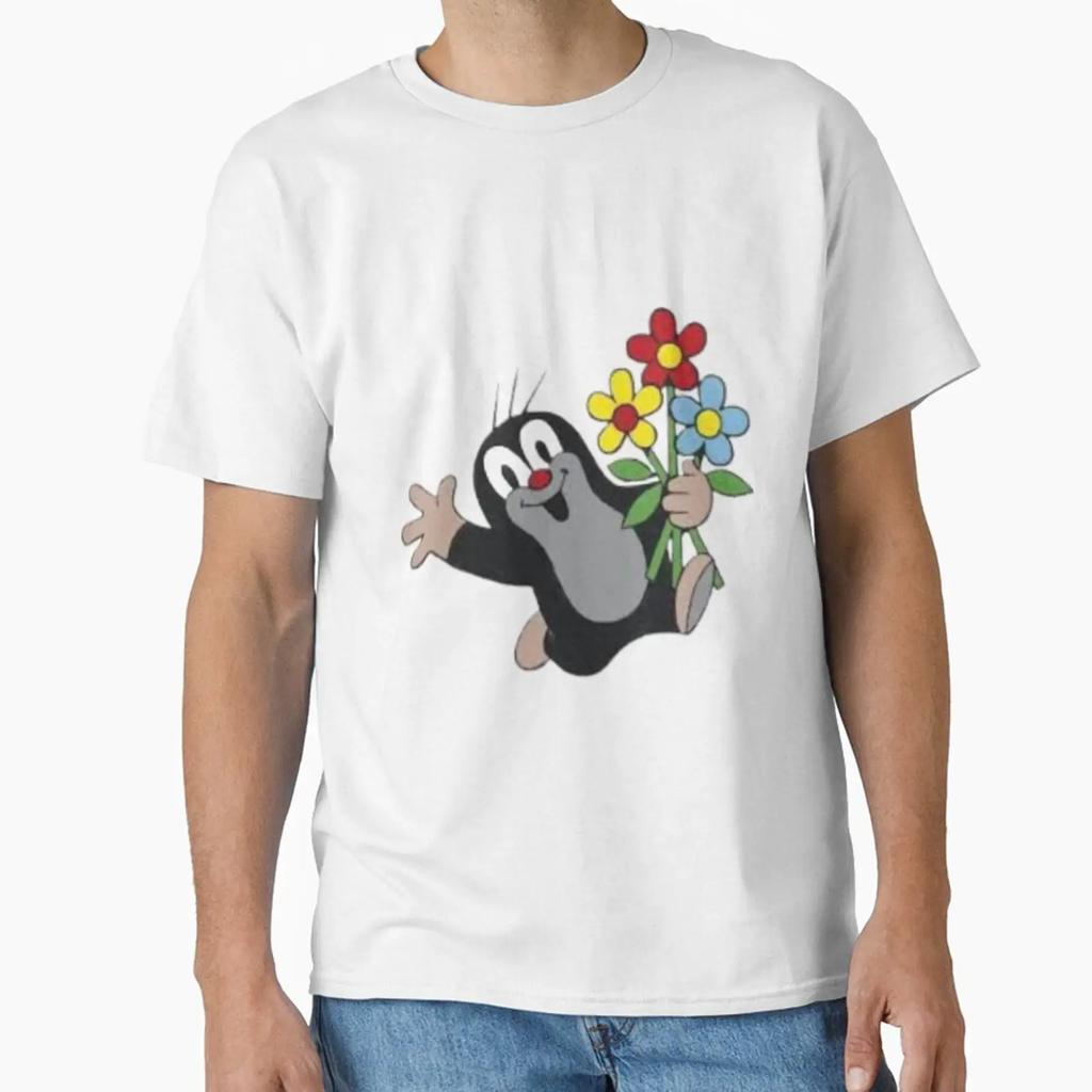 Krecik Mole Designed And Sold By Maker Magia Vintage Casual Soft Versatile Fashion Stretched Unisex Stylish Breathable
