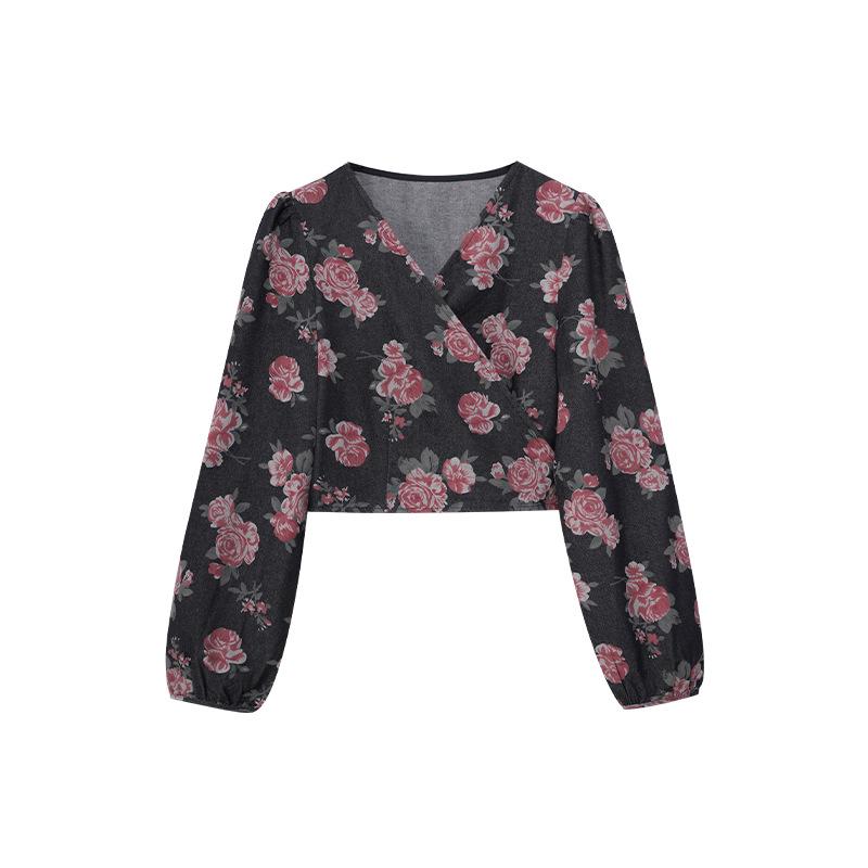 

НОВИНКА 2025 Ранняя весна Французский ретро-шик На бретелях Цельный рубашечный купальник для женщин - Красивый C3195 Small чёрный