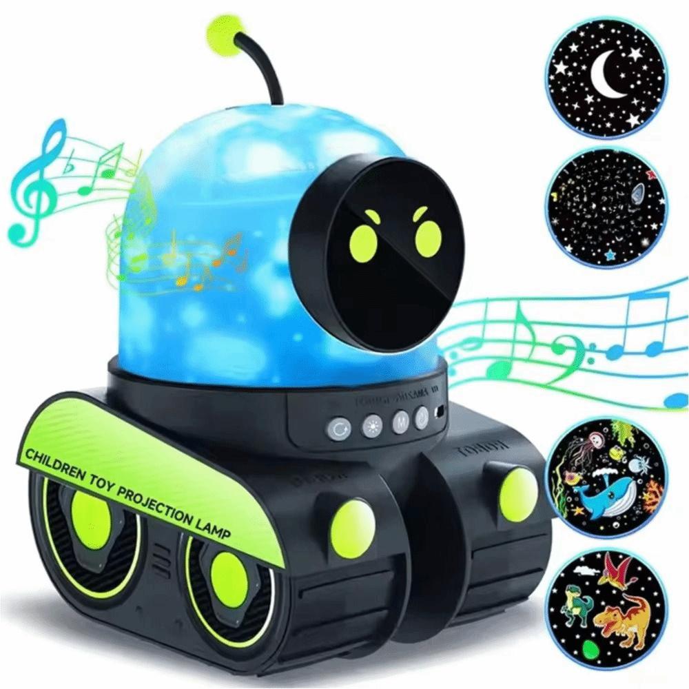 Ocean Jellyfish Projection Robot Tank Projector Lamp Cartoon Holiday Projector  Kids Room Decor