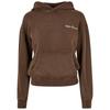 Urban Classics Womens/Ladies Embroidered Terrycloth Logo Hoodie
