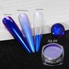 Candy Colored Magic Mirror Powder For Nails Chameleon Glitter High-Light Iridescent Diamond Holographic Rainbow Eyeshadow Dust